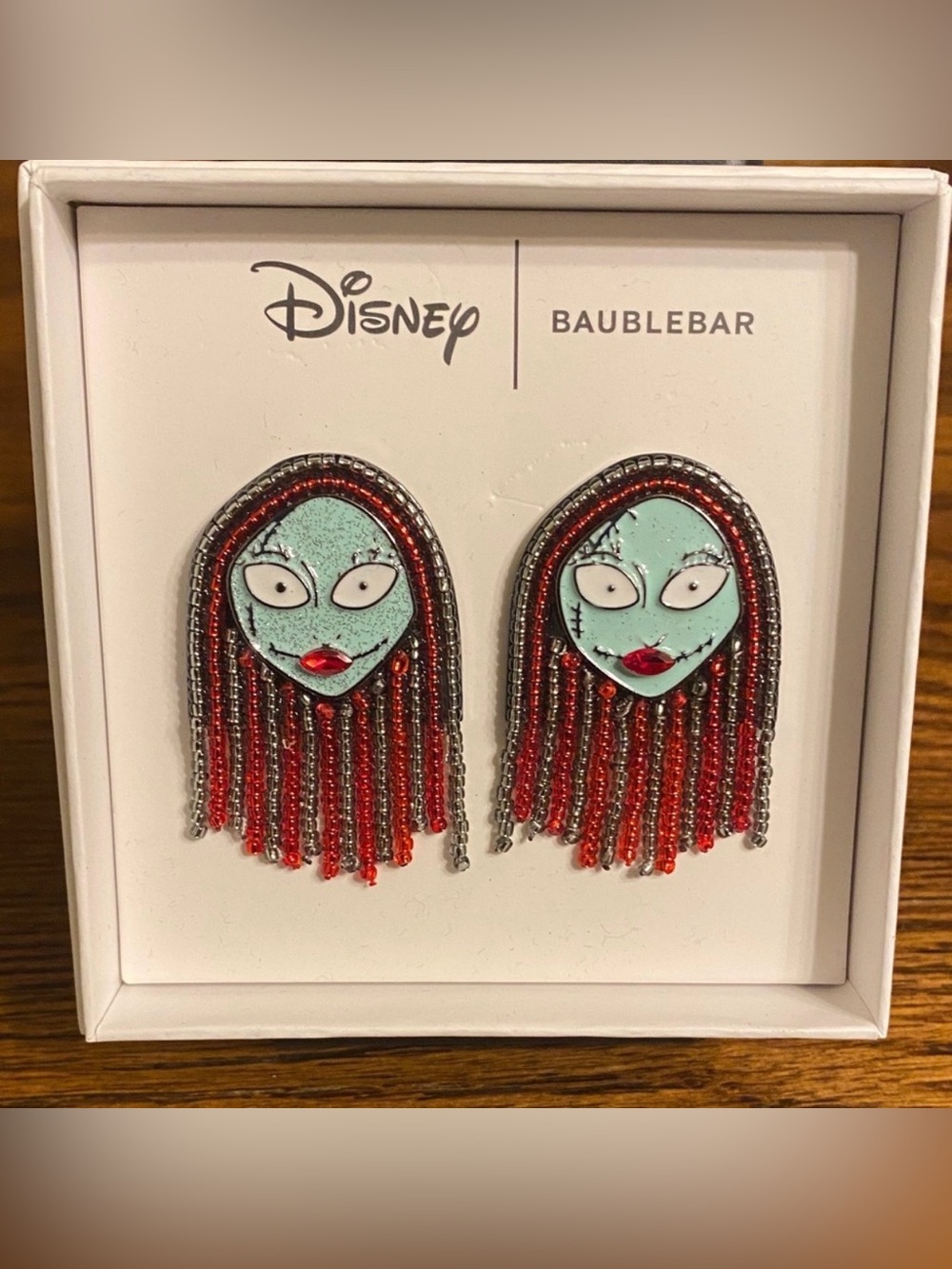 BaubleBar NBC Sally earrings Red & Blue